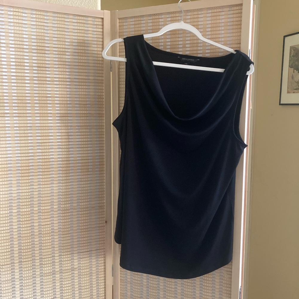 Banana Republic (factory) black top.